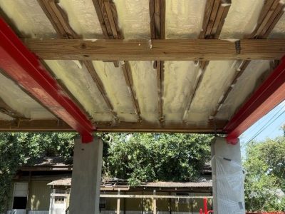 Spray Foam Insulation Application