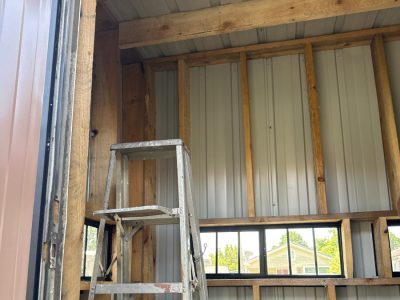 Wall Spray Foam Insulation Application